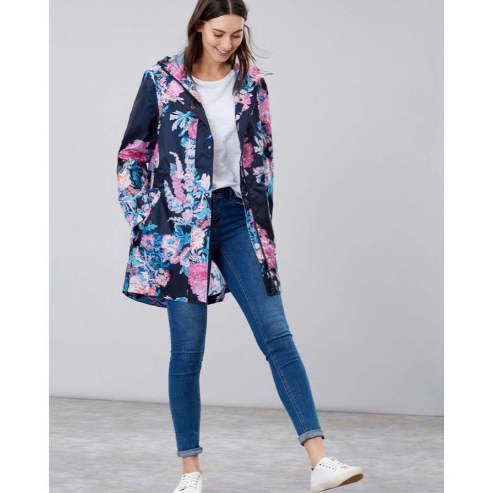Joules Raincoat Waterproof Hooded Golightly 6